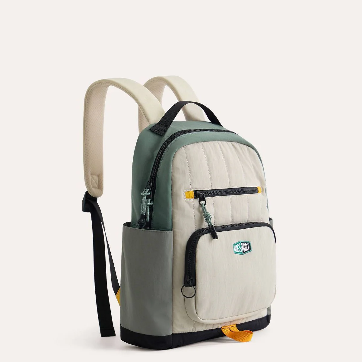 Bagsmart Kids' 14L Walker Featherlight Color Block Kids Backpack with Pencil Case - Celadon - Image 4
