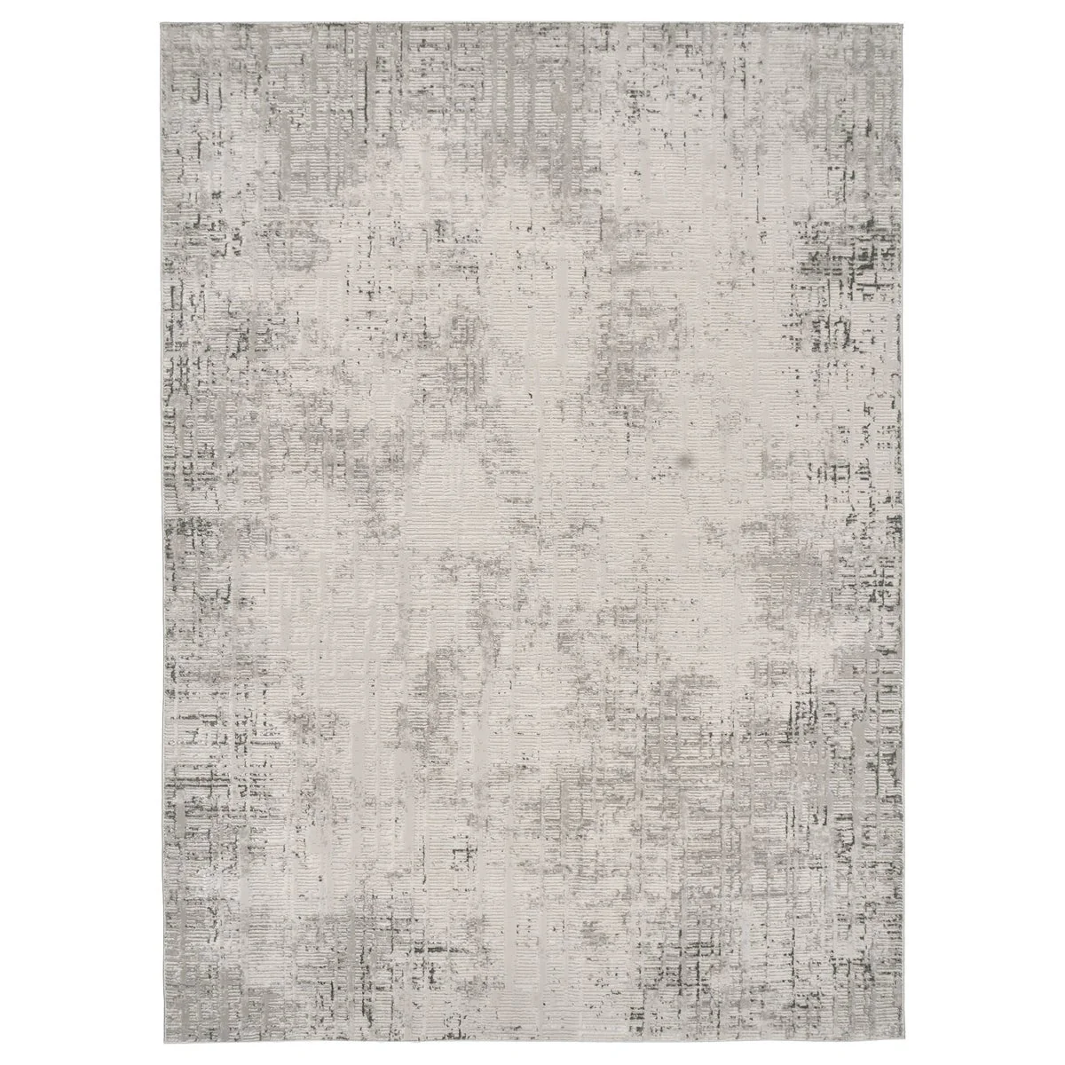 Divina Area Rug, Aloma Cream & Gray, 7'10" x 10' - Image 4