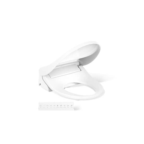 NEW - KOHLER Pure Wash E880 Electric Bidet Seat for Round Toilets with Remote Control in White - Image 7