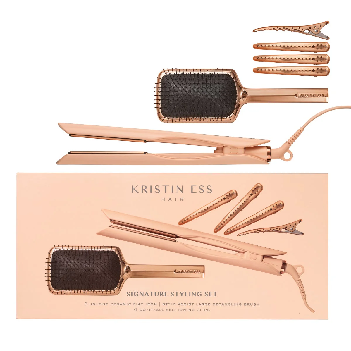 Kristin Ess Hair Signature Styling Set 3-in-1 Ceramic Flat Iron - Image 2