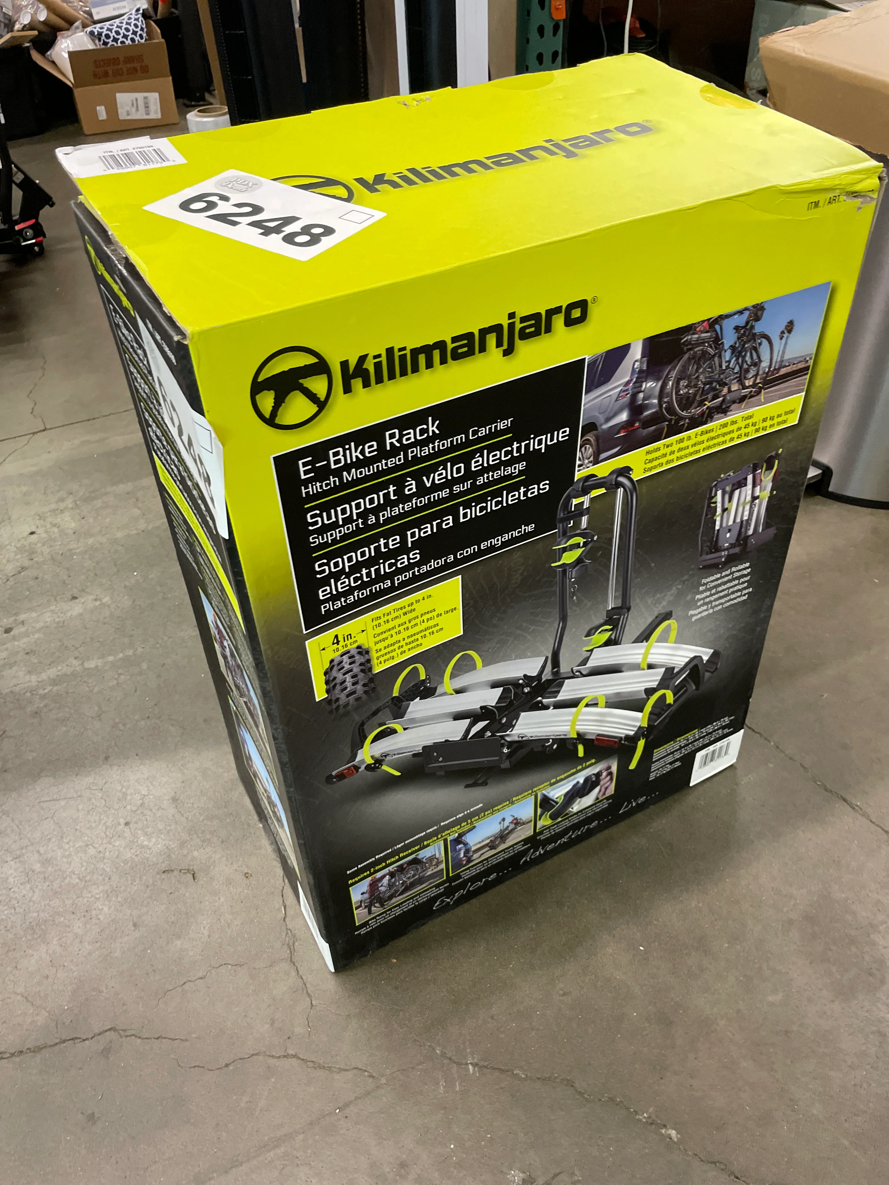 Kilimanjaro Hitch Mounted E-Bike Carrier Upgraded - Retail $319 - Image 4