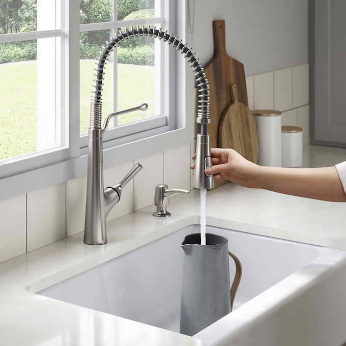 Kohler Albany Semi-Pro Kitchen Faucet - Retail $259 - Image 4