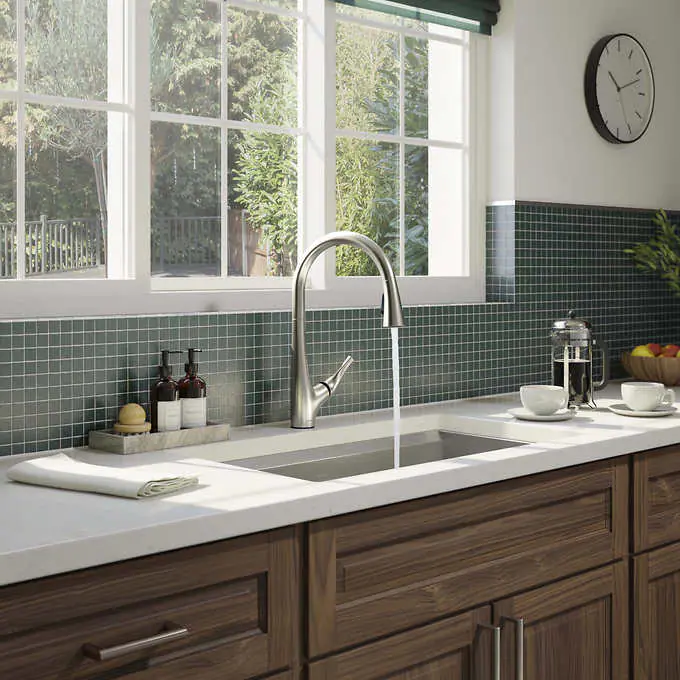 NEW - Kohler Bevin Stainless Steel - Pull-Down Kitchen Faucet - Image 4