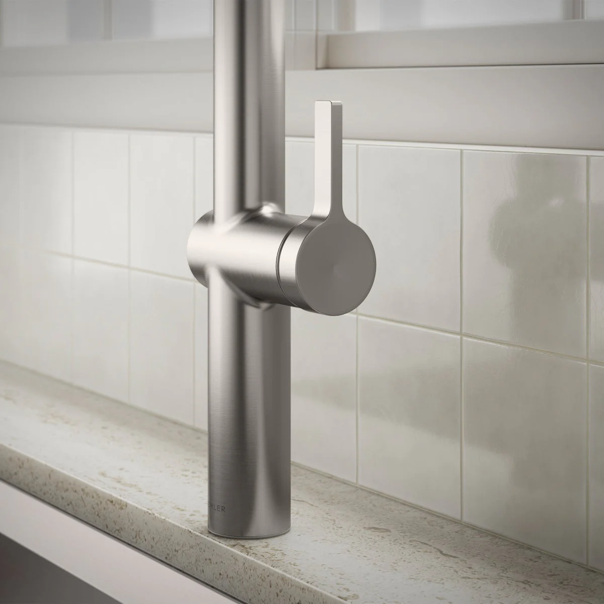 NEW  - Kohler Haku Semi-professional Kitchen Sink Faucet Stainless Steel Finish - Image 4