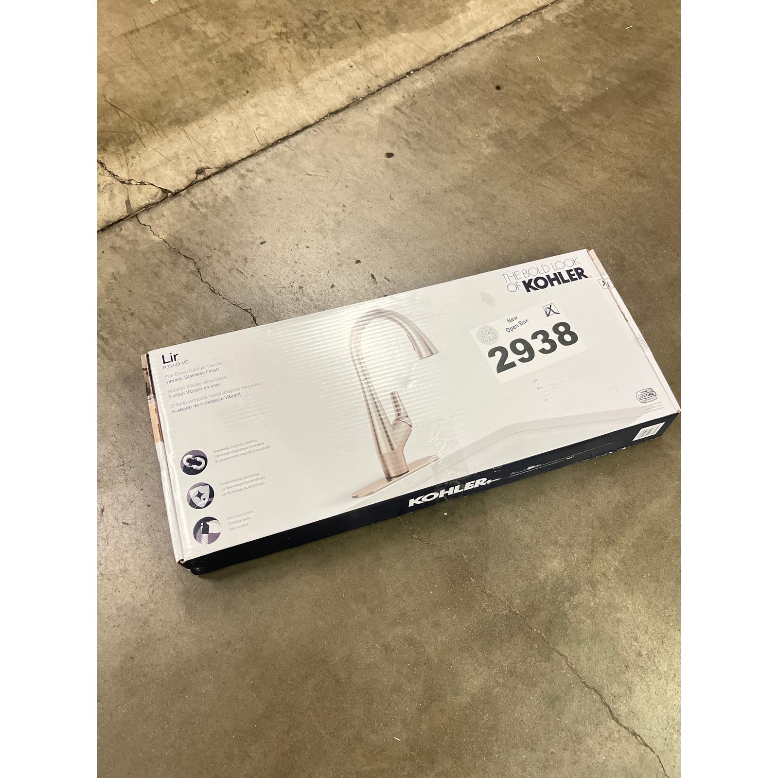 NEW - Kohler Lir Pulldown Kitchen Faucet - Retail $179 - Image 5