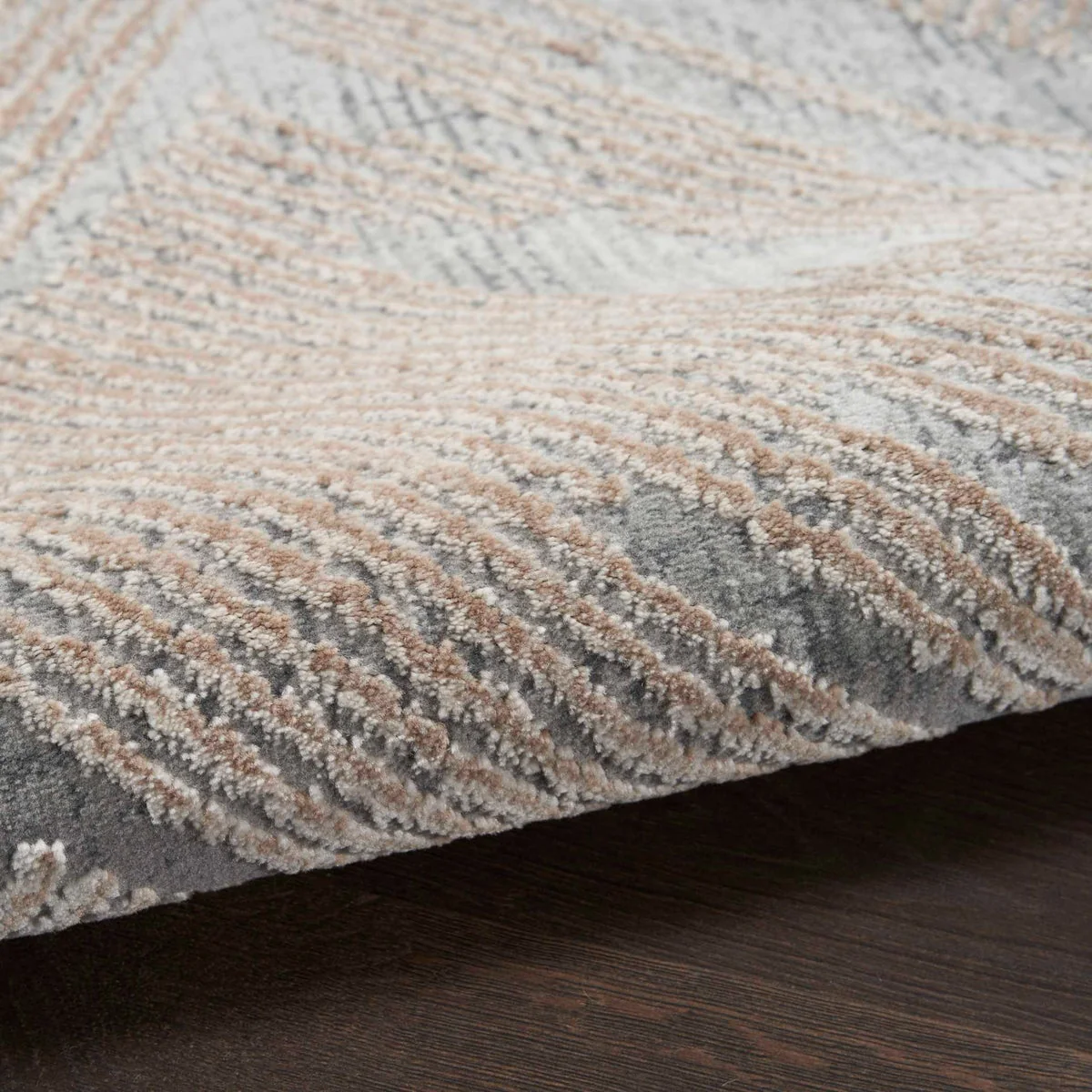 Nourison Messina Area Rug Collection, Taugy Rug Size: 5 ft. 3 in. x 7 ft. 3 in. - Image 3