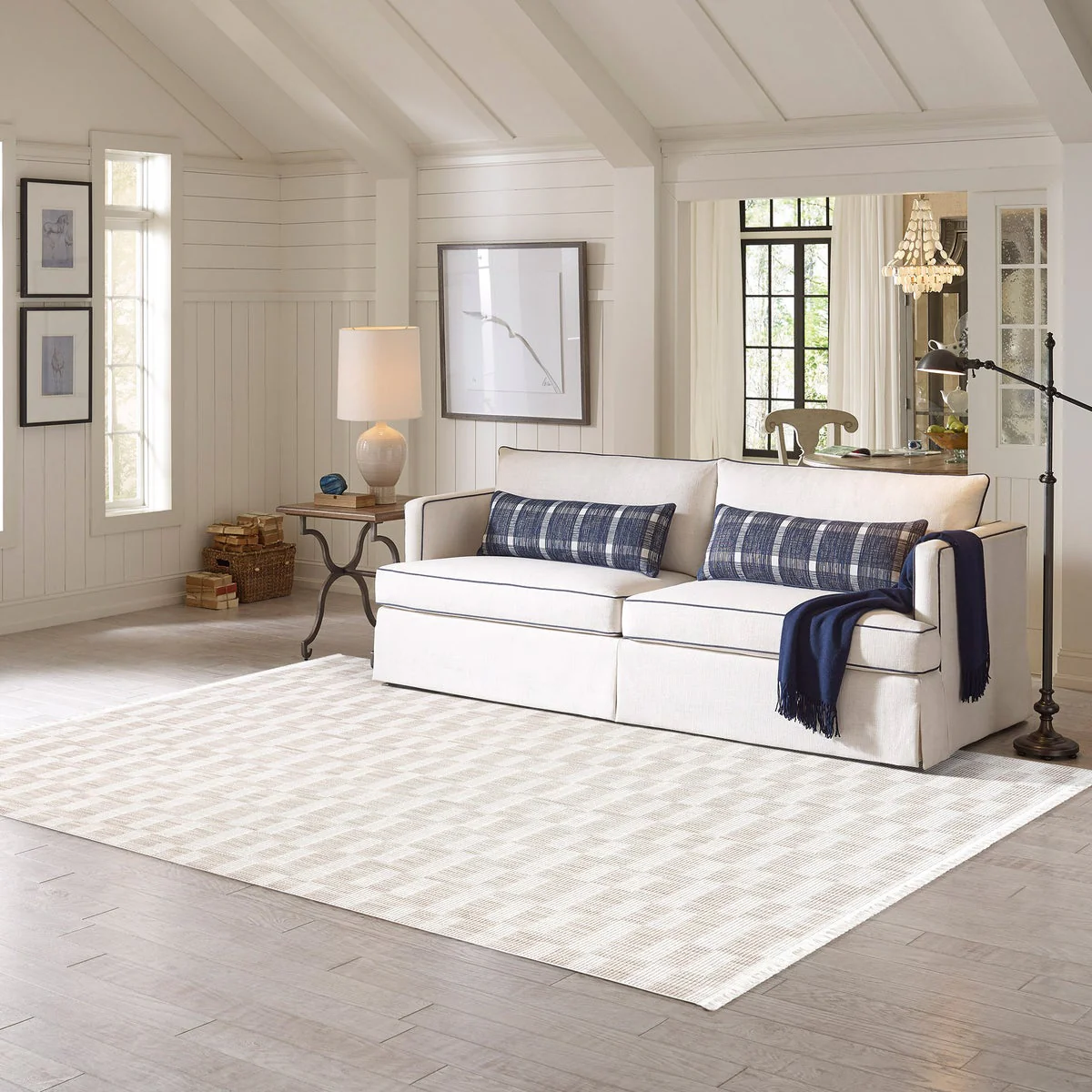 Serenity Area Rug Collection, Jolie Beige Cream 7'10” x 9'10”
