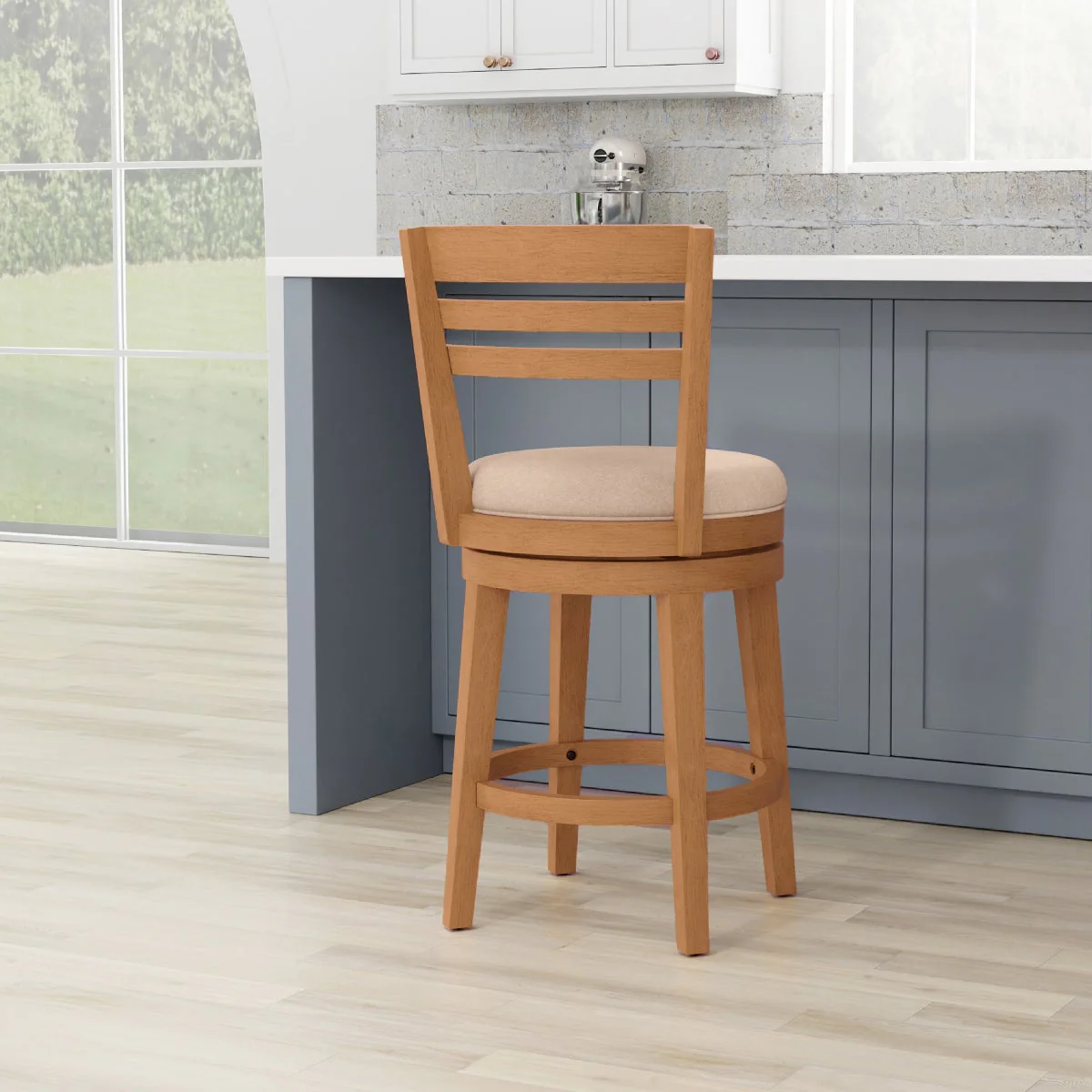 Lemon Grove Counter Height Swivel Stool - Image 2