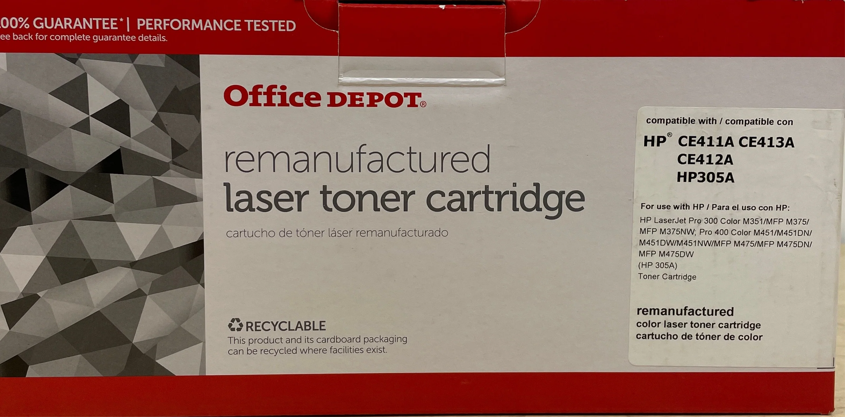 HP Laser Toner Cartridge - 3 Pack Color - Image 2