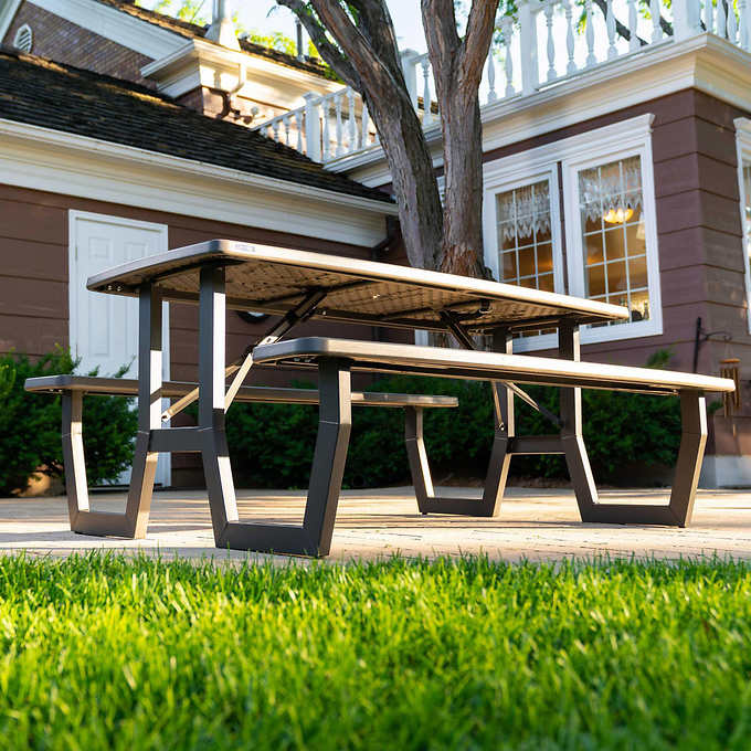 Lifetime Commercial 6ft Folding Picnic Table - Retail $259 - Image 3