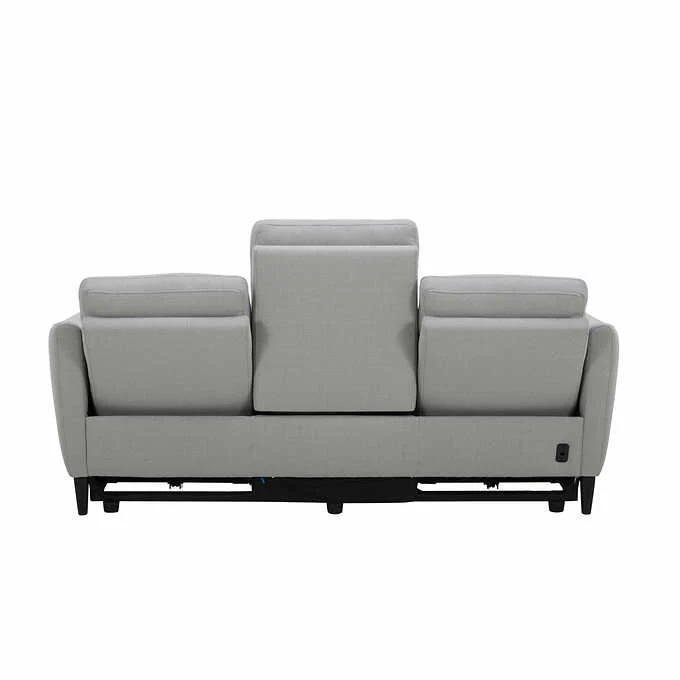 Like NEW - Costco - Alpendale Fabric Power Reclining Sofa with Power Headrests - Retail $1199 - Image 5