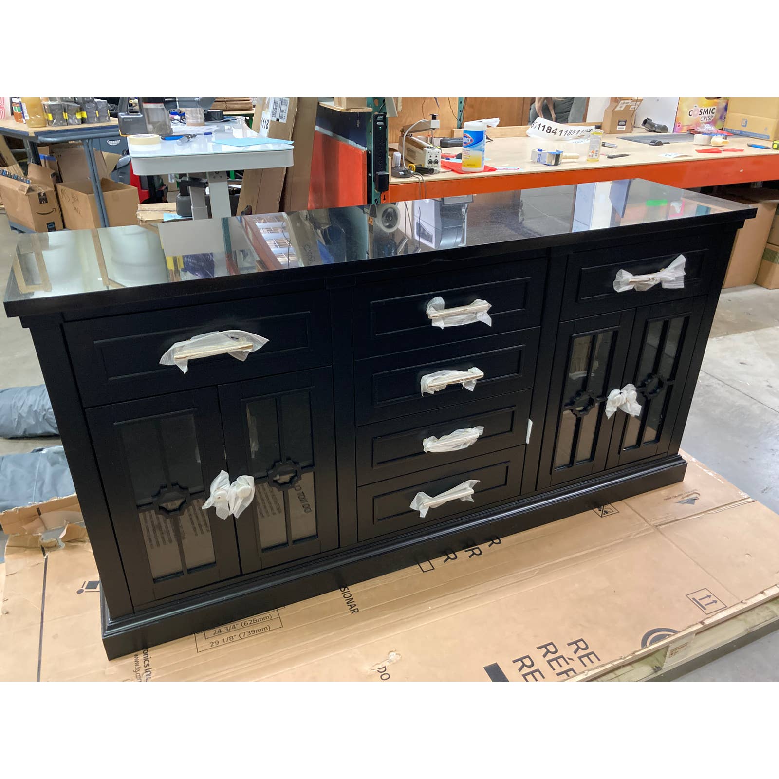 Like NEW - Costco - Positano 72” Accent Console - Retail $1399 - Image 2