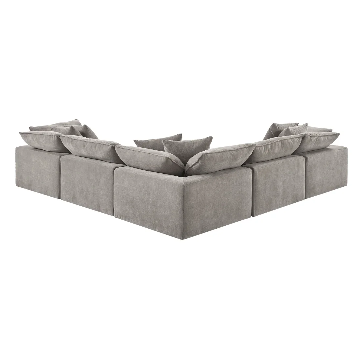 Like NEW - Costco - Sereen 6-piece Fabric Modular Sectional, Light Brown - Retail $2399 - Image 6