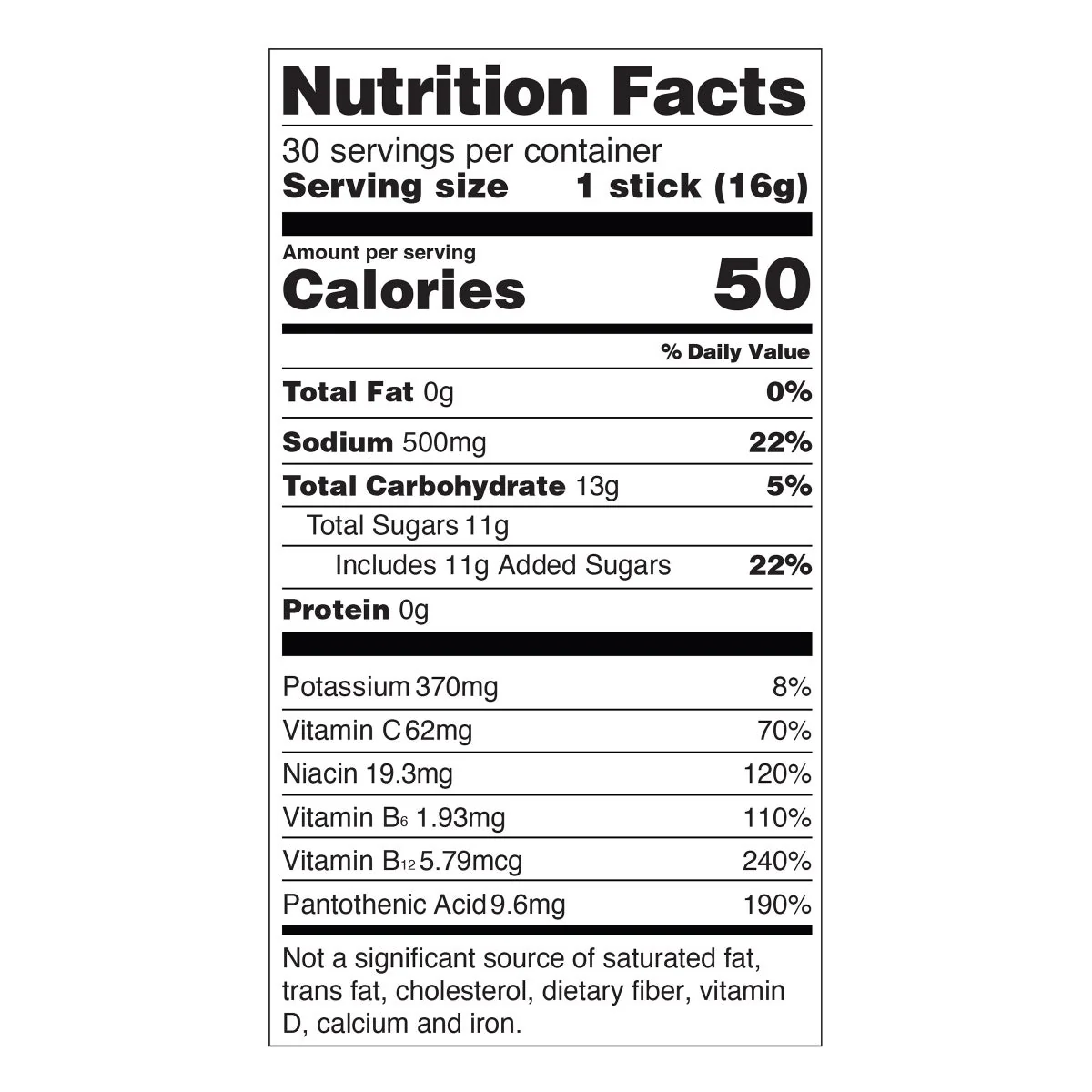 Liquid I.V. Hydration Multiplier, 30 Individual Serving Stick Packs in Resealable Pouch, Firecracker - Image 3