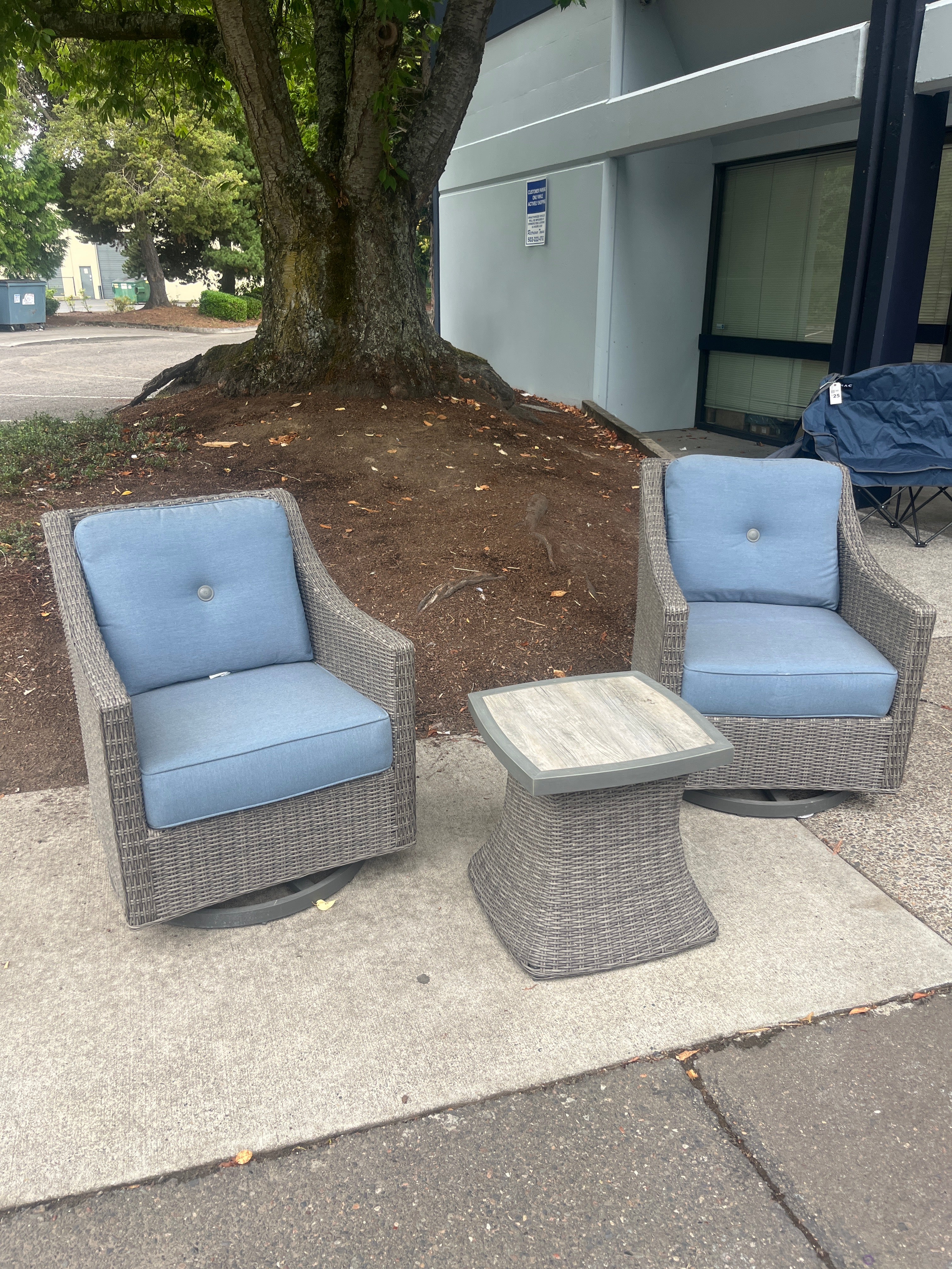 Sunvilla Malibu 3 Piece Woven Seating Set - Image 4