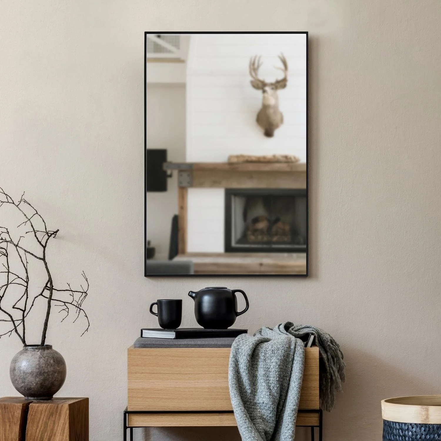 Renwil MT1851 Mirror, White - Image 2