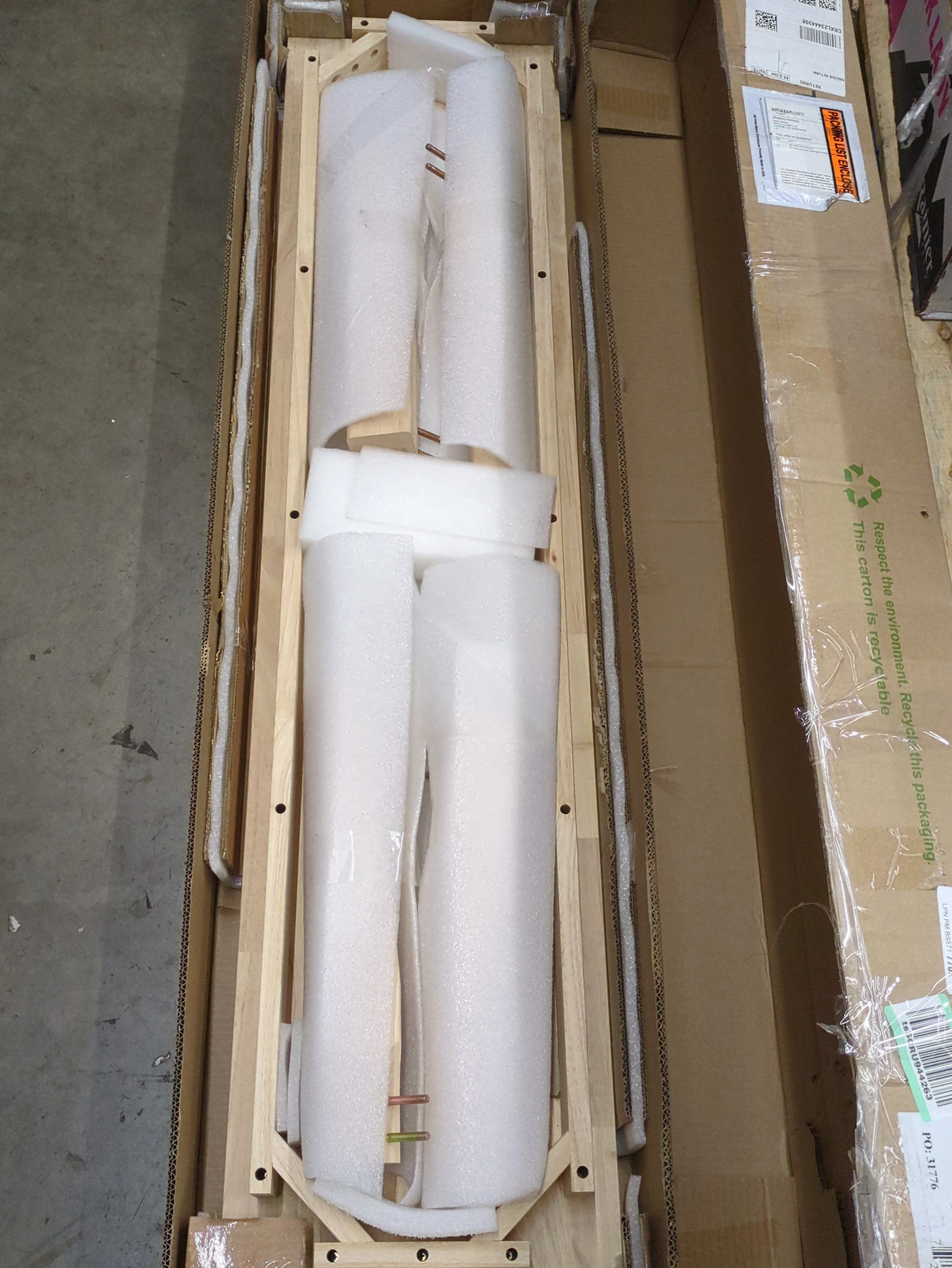 NEW -  60″ Wide Shaker Bench BE-60S - Image 2