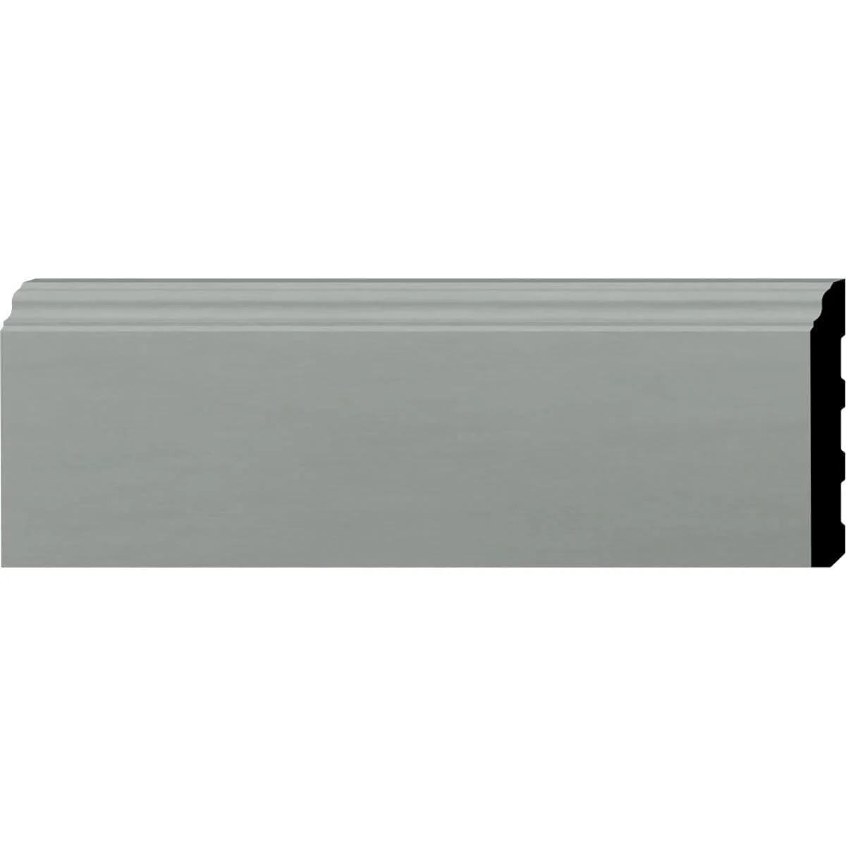 NEW - 85 FT+ Ekena Millwork 3 7/8"H x 1/2"P x 94 1/2"L Barcelona Baseboard Moulding - Image 9