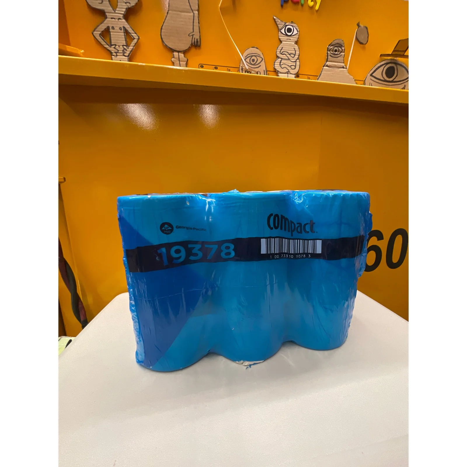 NEW - Compact 19378 Coreless Standard 2-Ply Toilet Paper Rolls, 18 Rolls (GPC19378) - Retail $70 - Image 4