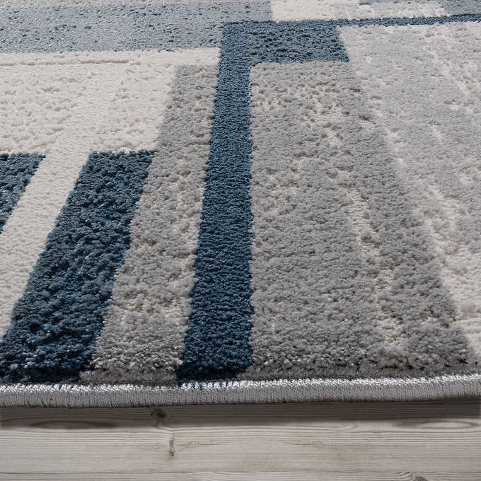 NEW - Costco - Eden Rug Collection 7' x 10', Abstract Geo - Retail $299 - Image 3