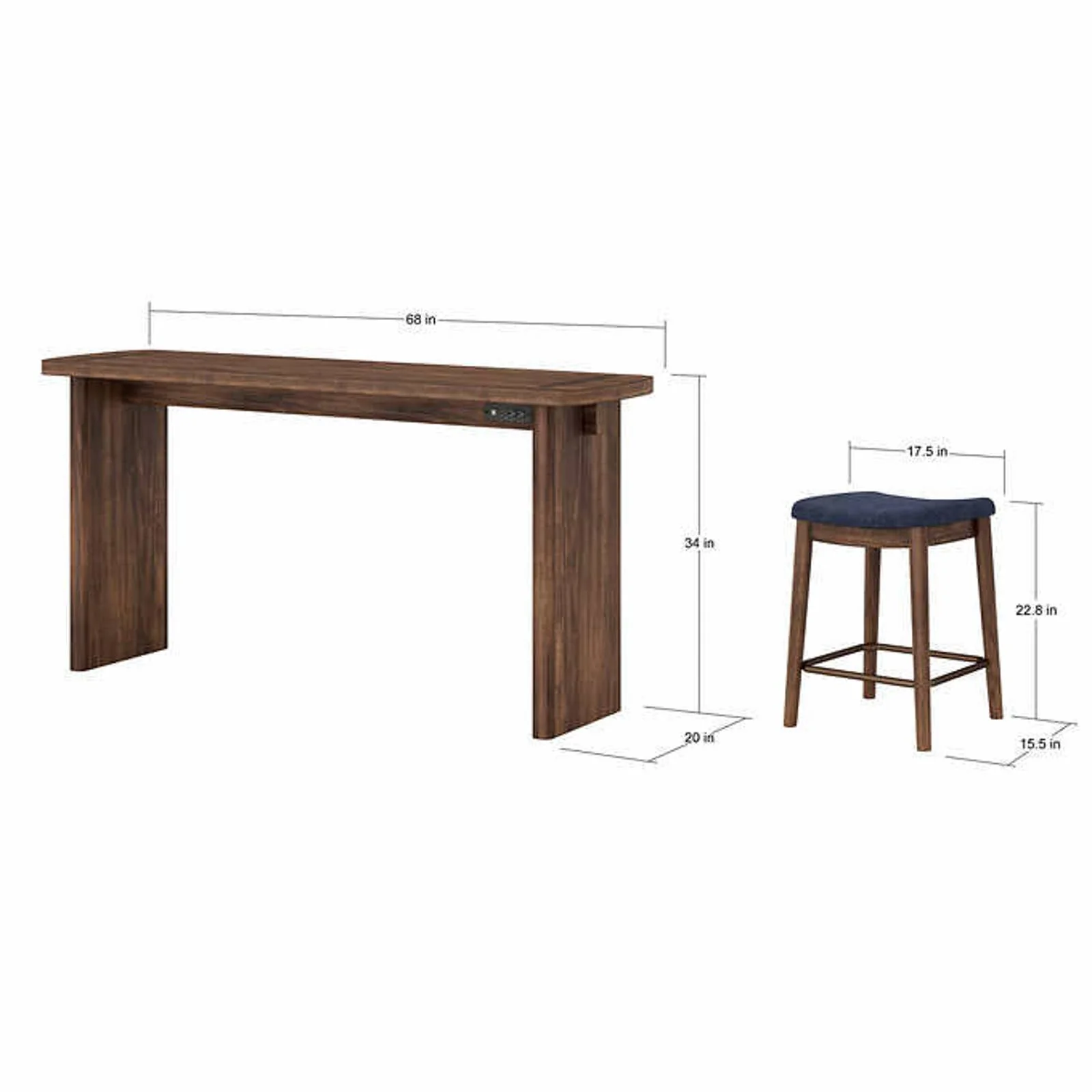 NEW - Costco - Isabel 4-piece Sofa Table Set - Retail $599 - Image 2