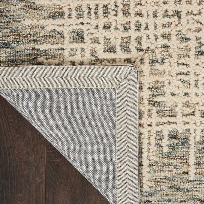 NEW - Costco - Nourison Colorado Wool Rugs, Boulder 7'9" x 9'9" Ivory - Retail $329 - Image 2