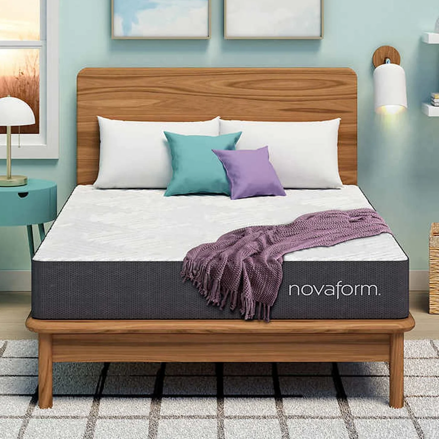 NEW - Costco - Novaform FULL DreamAway 8" Gel Memory Foam Mattress - Retail $199 - Image 2