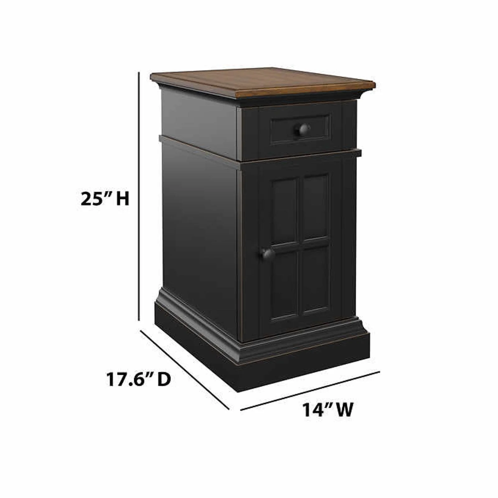 NEW - Costco - Tresanti Nathaniel Chairside Table with Power - Retail $139 - Image 6