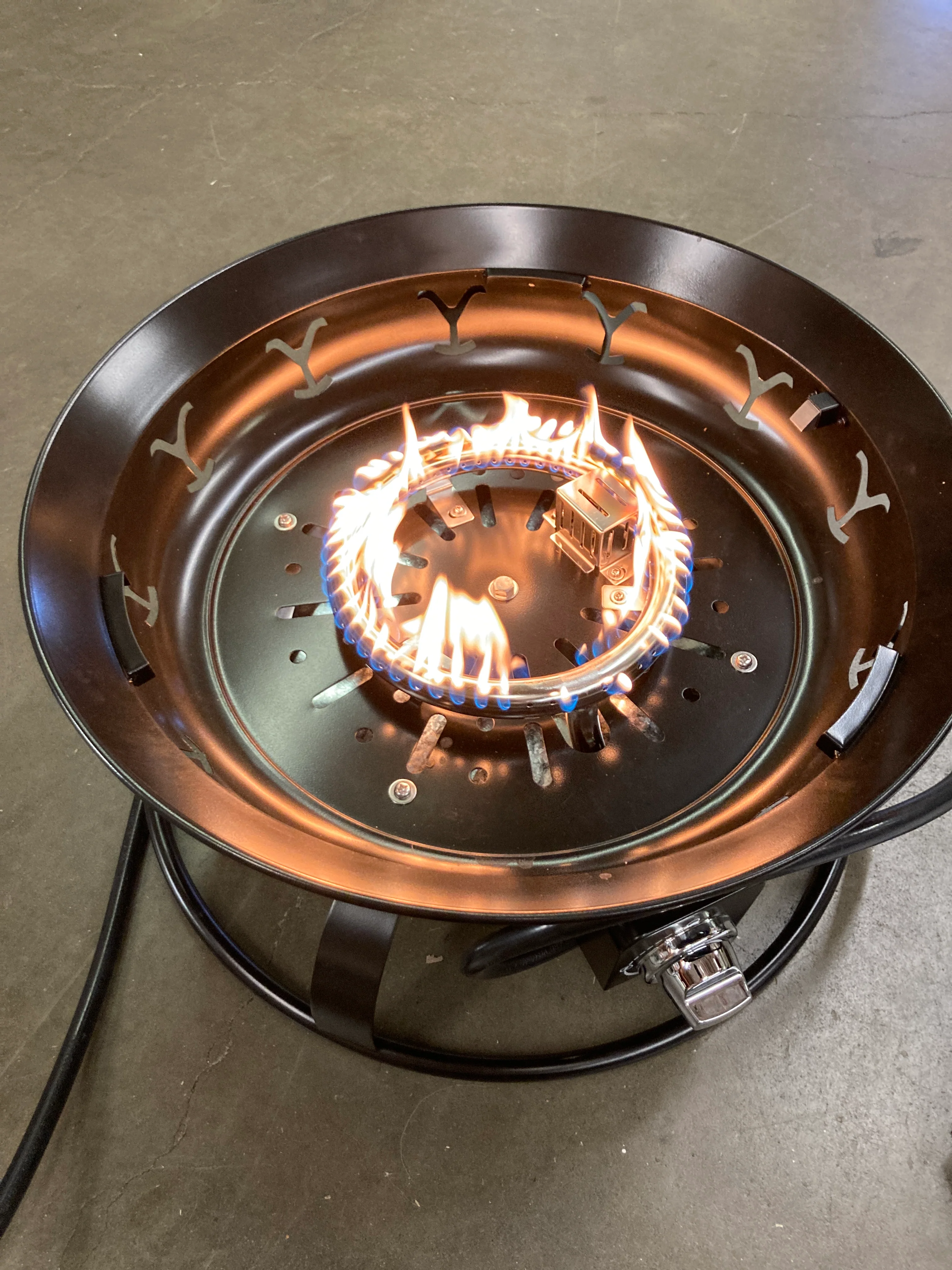 NEW - Costco - Yellowstone Gas Fire Bowl - Retail $89 - Image 3