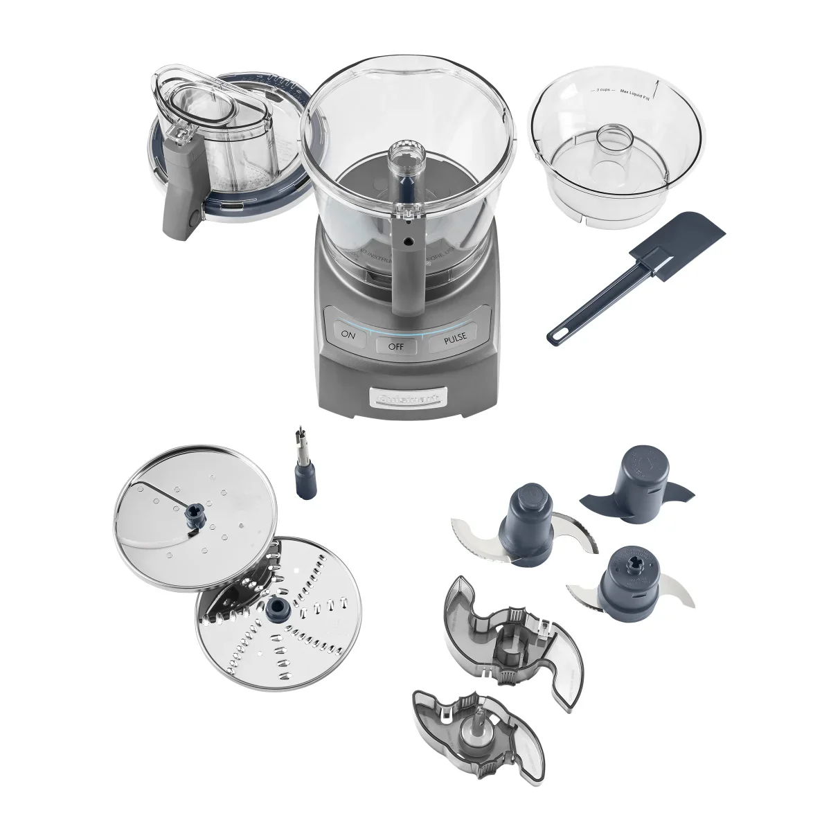 NEW - Cuisinart 12-Cup Die-Cast Food Processor - Retail $199 - Image 2