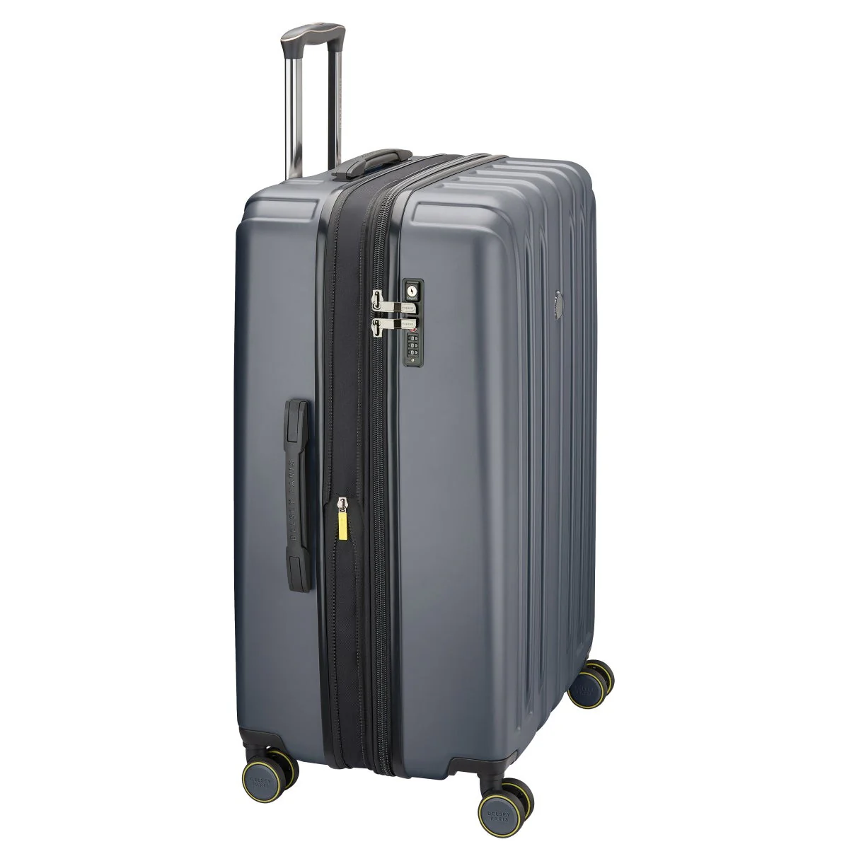 NEW - Delsey Paris Accelerate Grey 2-piece Hardside Spinner Luggage Set - Image 3