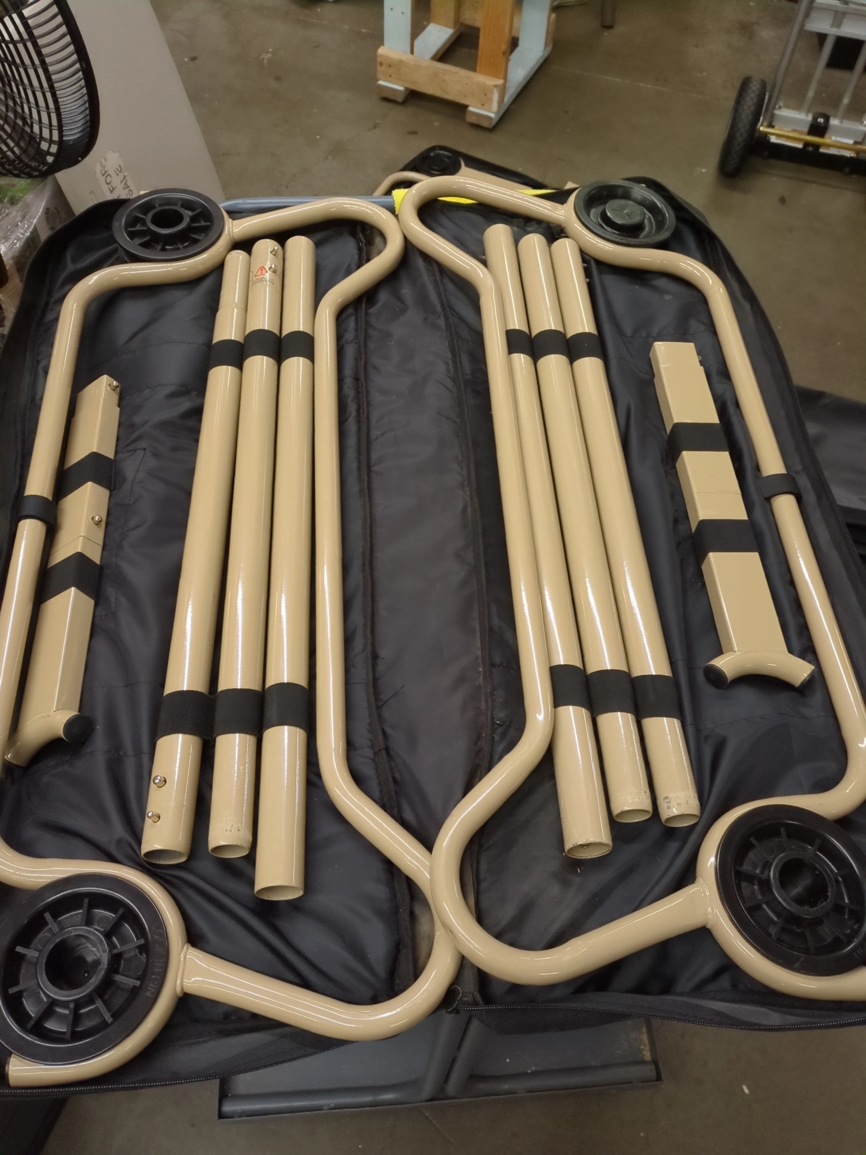 Disc-O-Bed Black XL Portable Cot Bundle - Retail $329 - Image 3