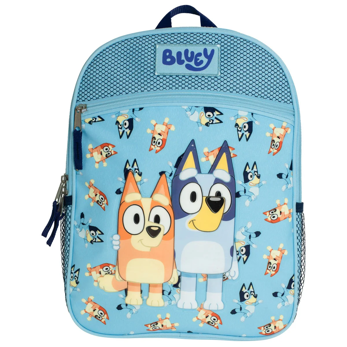 NEW - Kids Bluey Carry-on Spinner & Backpack Luggage Set - Image 3