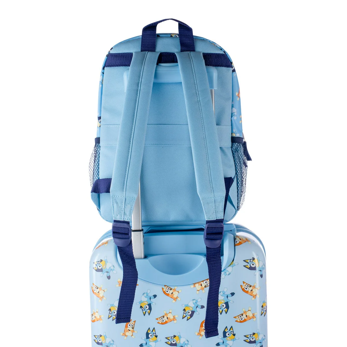 NEW - Kids Bluey Carry-on Spinner & Backpack Luggage Set - Image 5