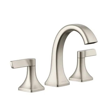 NEW - Kohler Riverly Widespread Bathroom Sink Faucet, Brushed Nickel
