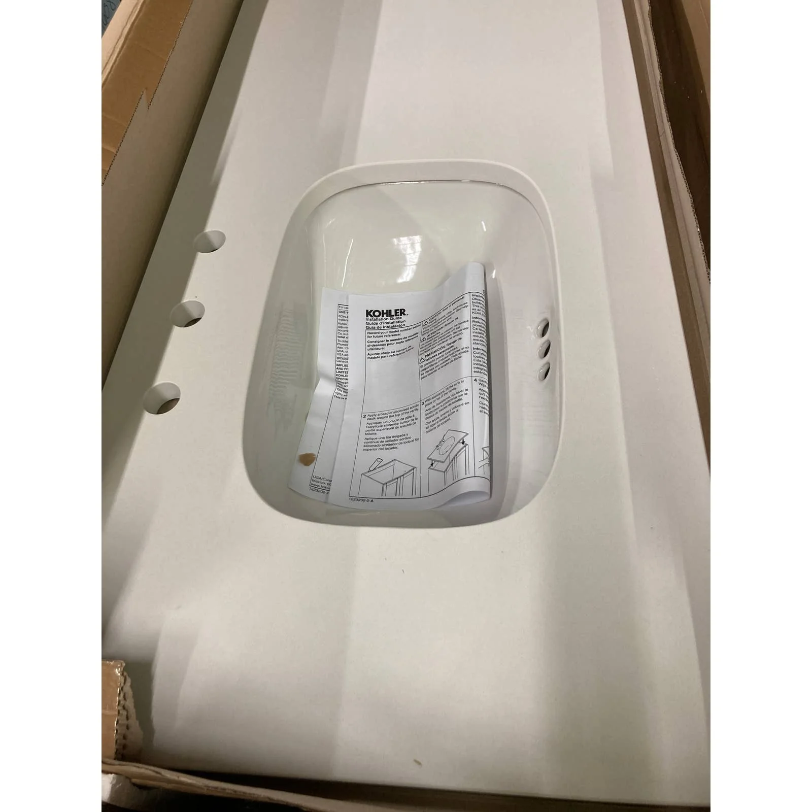 NEW - Kohler Tellin 72" Bath Vanity - Retail $1999 - Image 5