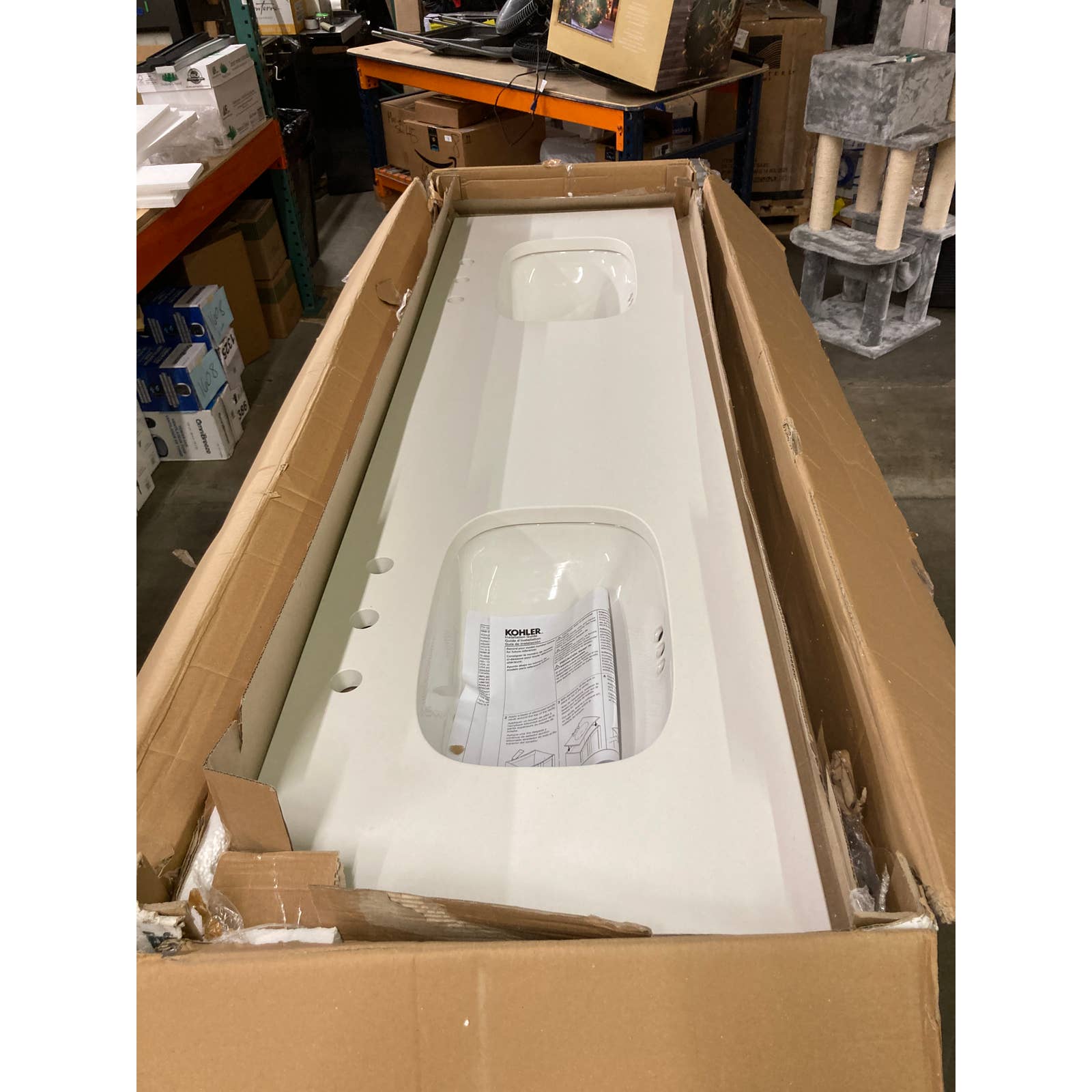 NEW - Kohler Tellin 72" Bath Vanity - Retail $1999 - Image 6