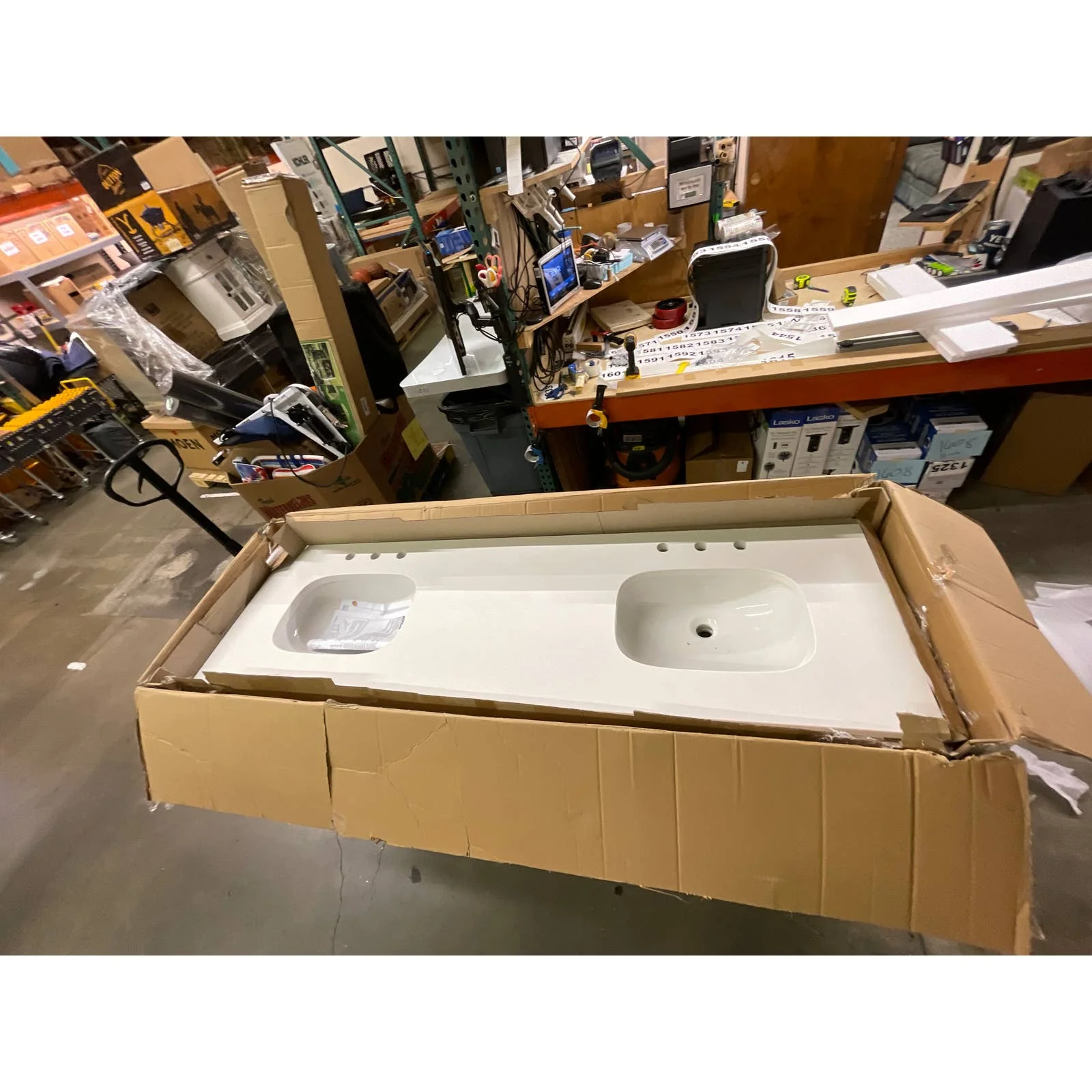 NEW - Kohler Tellin 72" Bath Vanity - Retail $1999 - Image 7