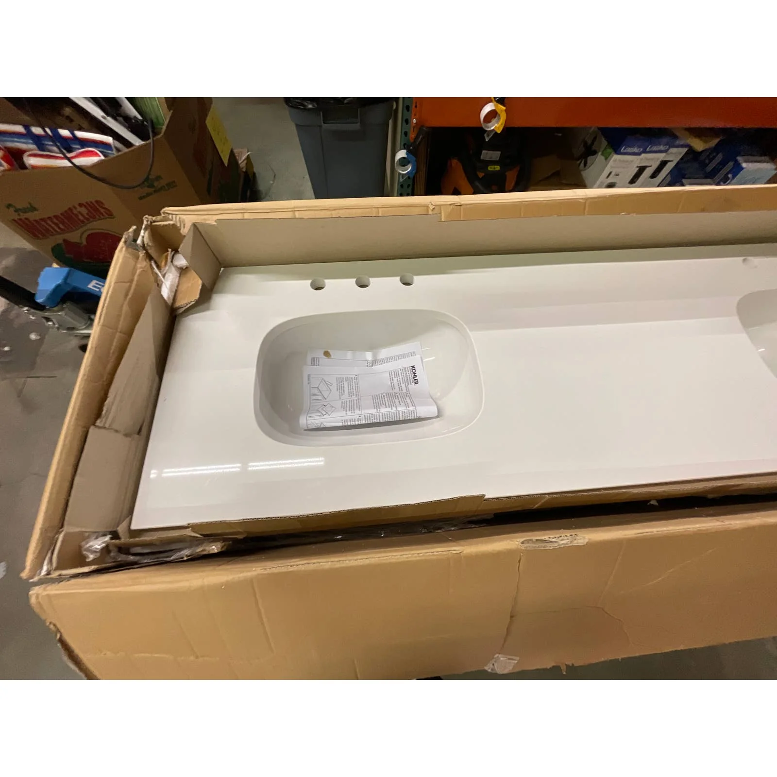 NEW - Kohler Tellin 72" Bath Vanity - Retail $1999 - Image 9