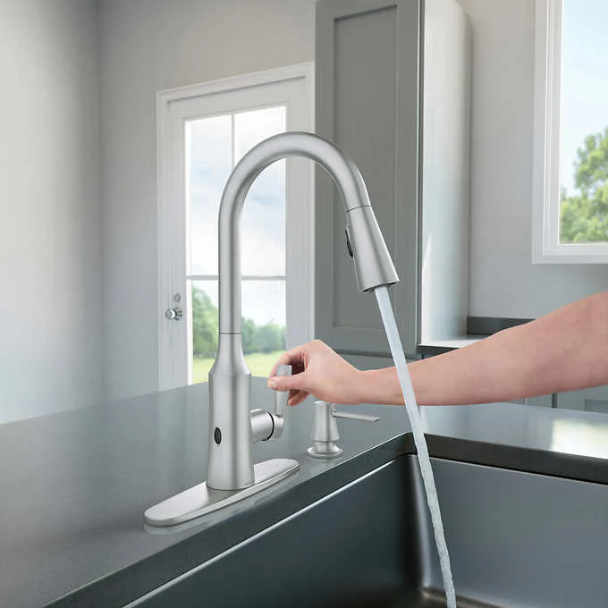 Moen Cadia Touchless Pulldown Kitchen Faucet - Image 4