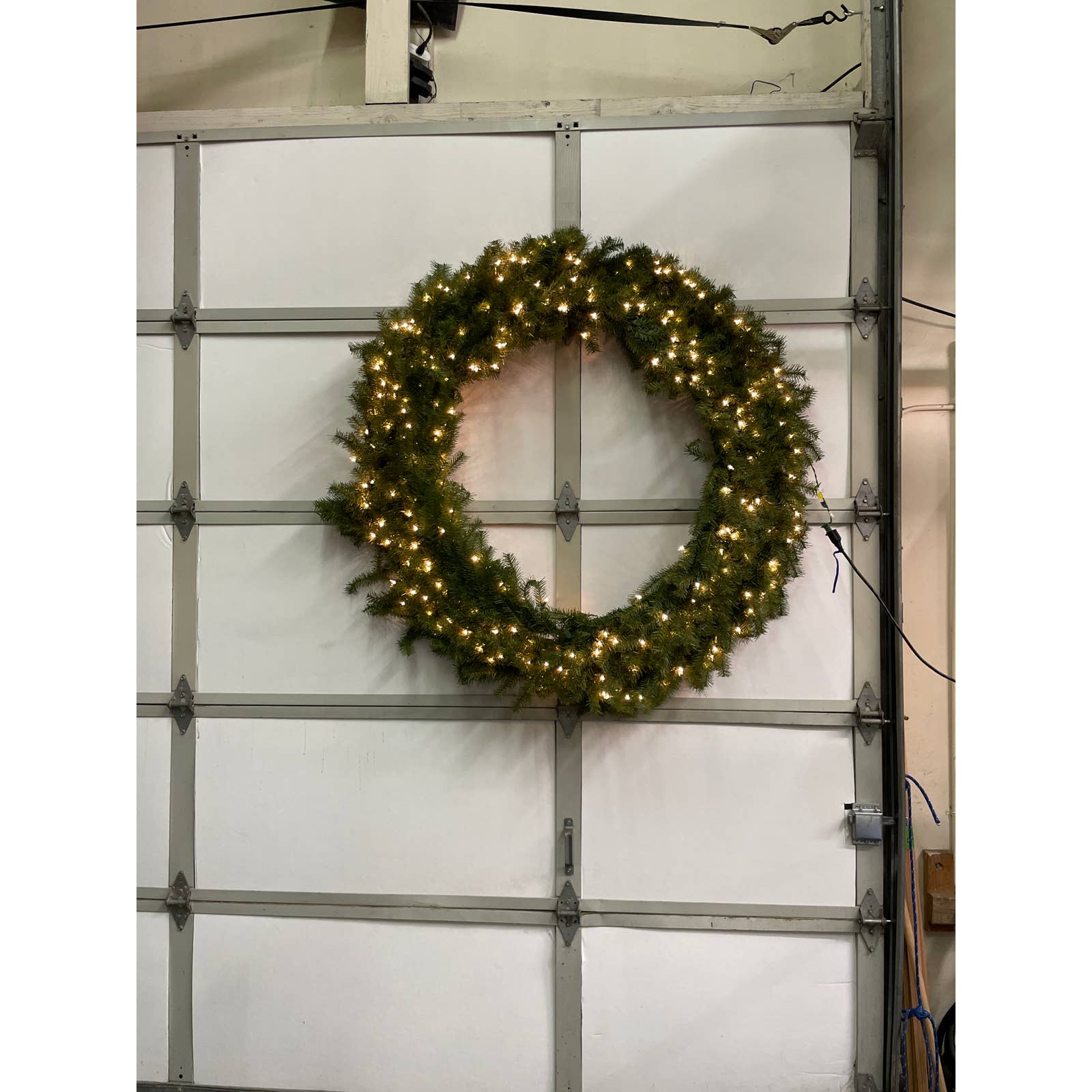 NEW - National Tree Company, Pre-Lit Artificial Christmas Wreath, 60" - Retail $279 - Image 7