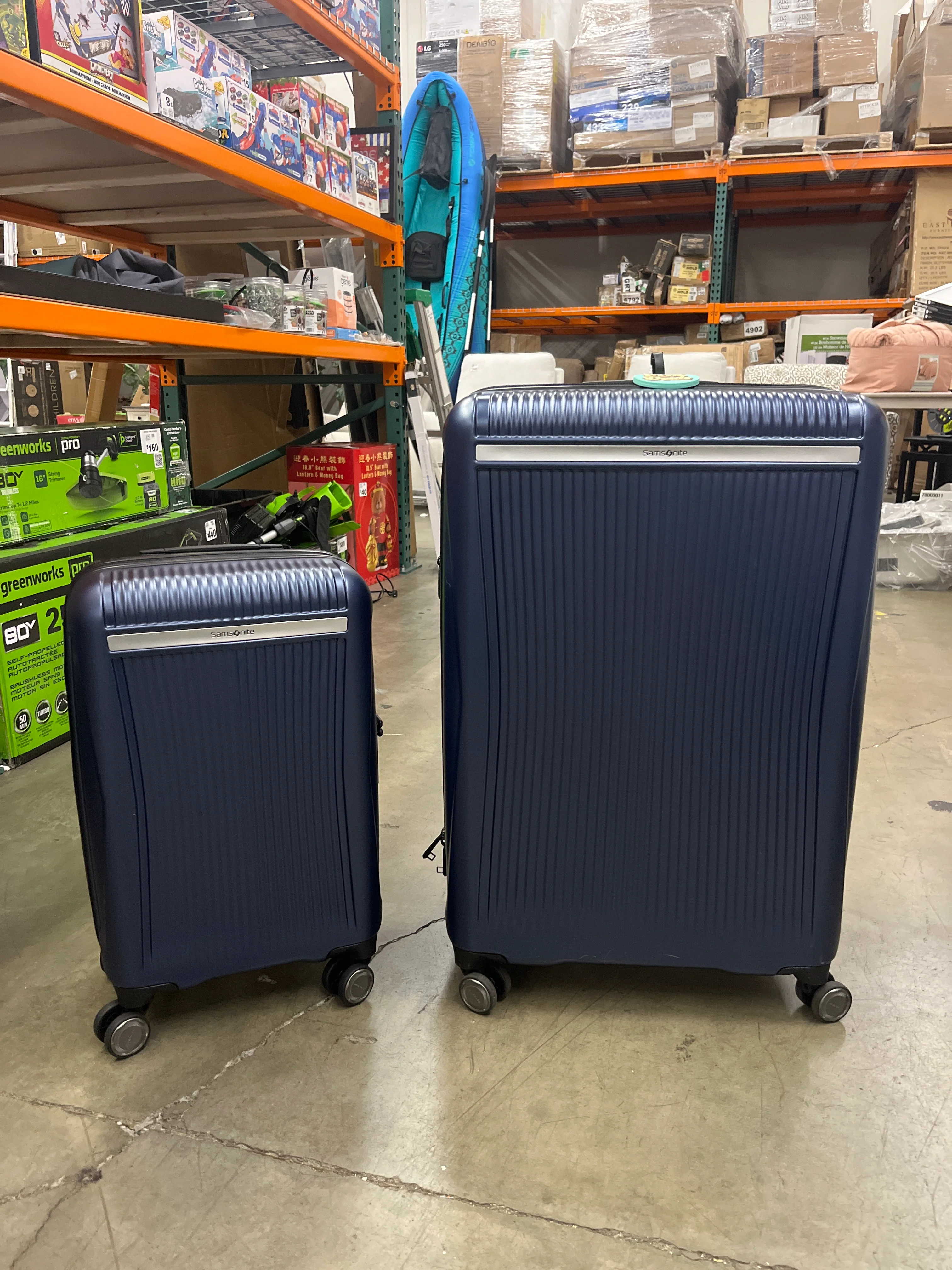 Samsonite Blackstone Blue 2-piece Hardside Expandable Spinner Luggage Set - Image 7