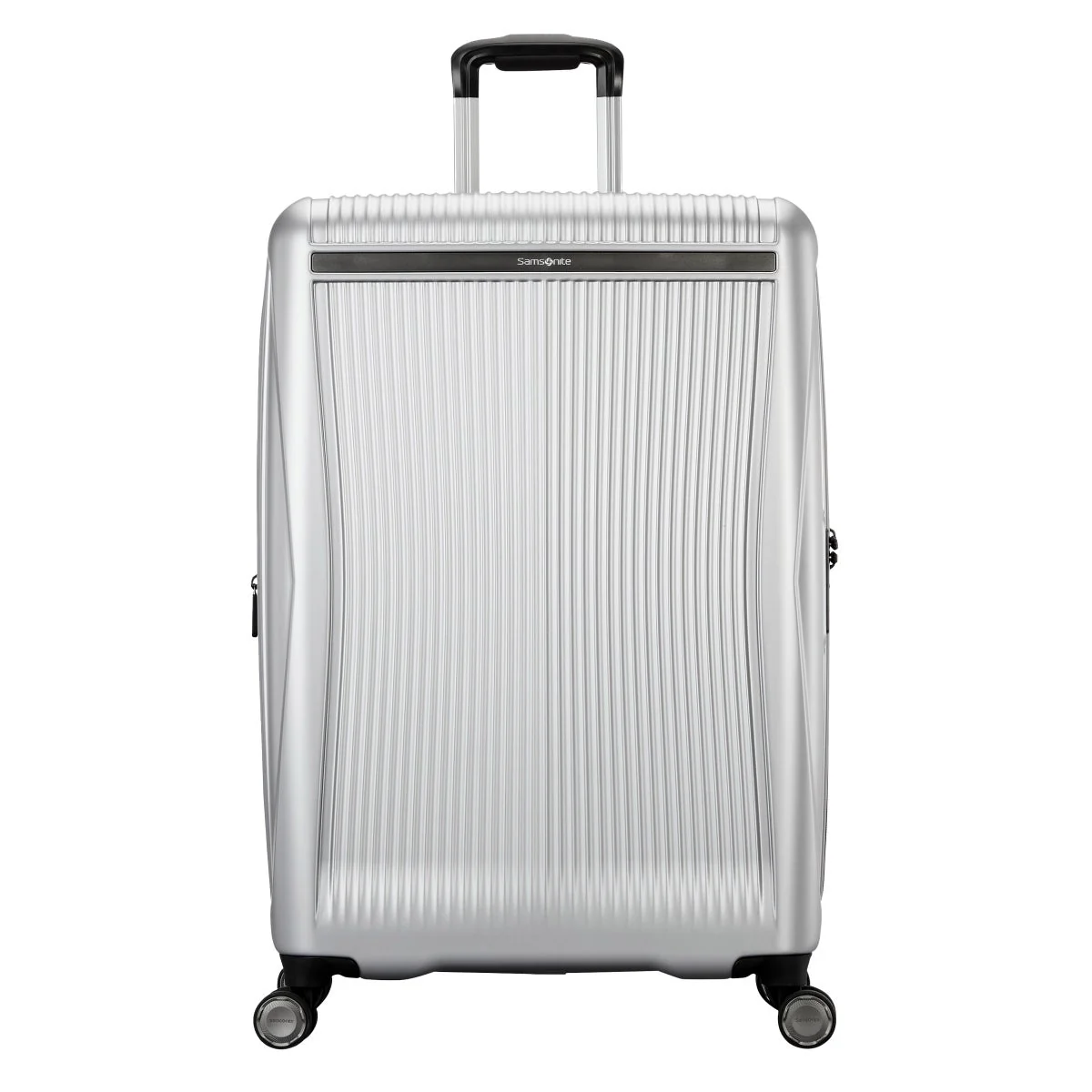 NEW - Samsonite Blackstone Silver 2-piece Hardside Expandable Spinner Luggage Set - Image 2
