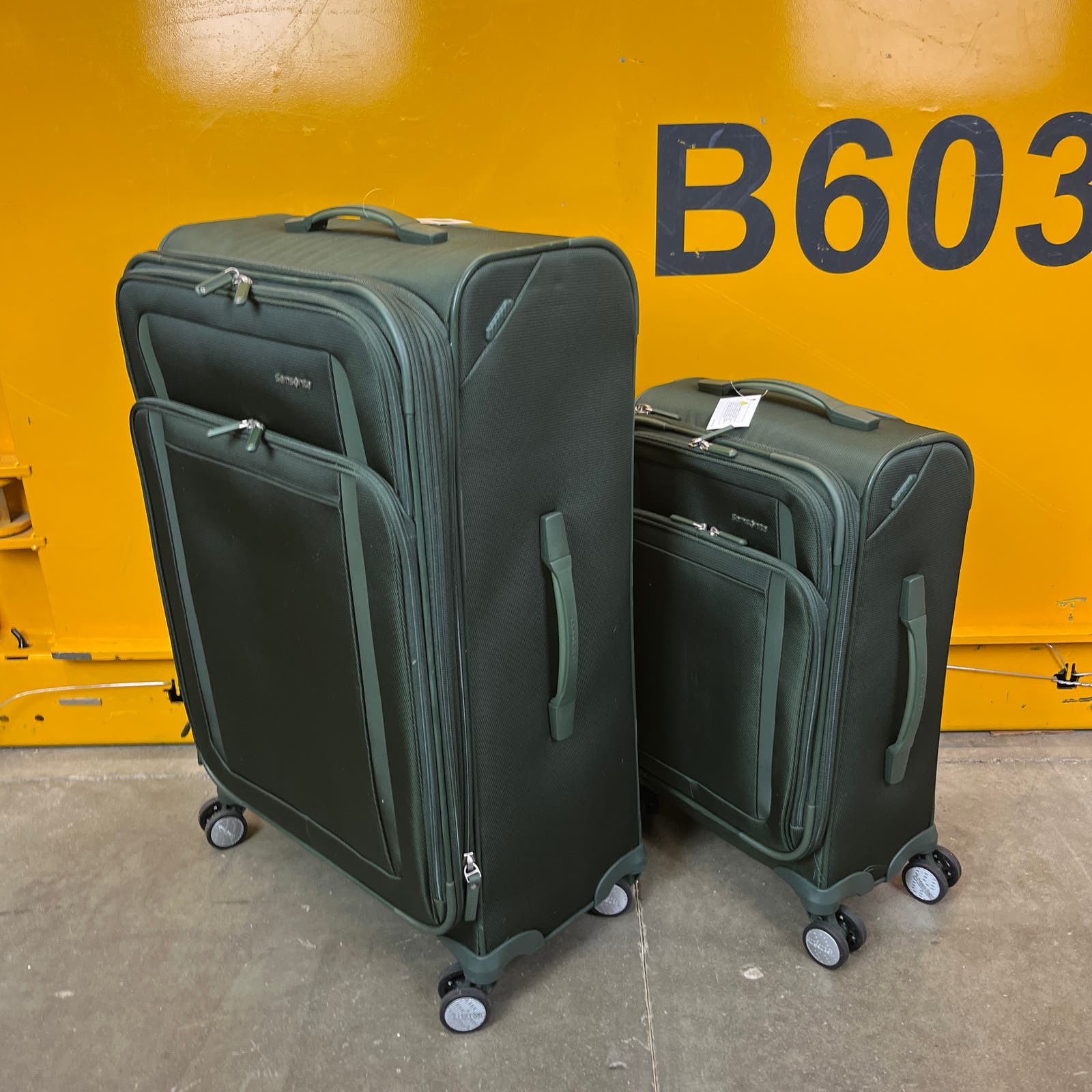 NEW - Samsonite Green Renew 2-piece Softside Set - Retail $199 - Image 3