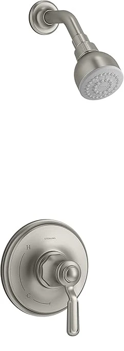 NEW - Sterling by Kohler Ludington Bath And Shower Faucet Trim Set Brushed Nickel
