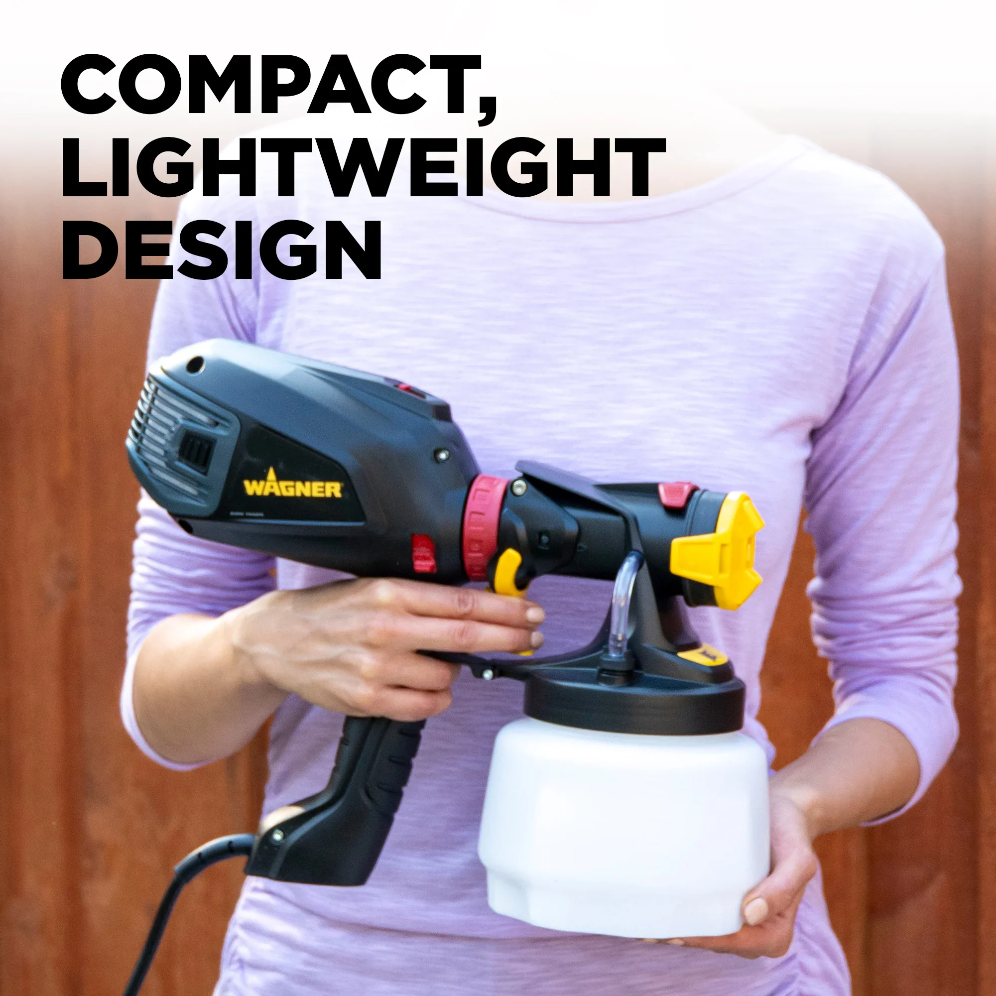 NEW - Wagner Flexio 2500 Electric Handheld HVLP Paint Sprayer - Image 5