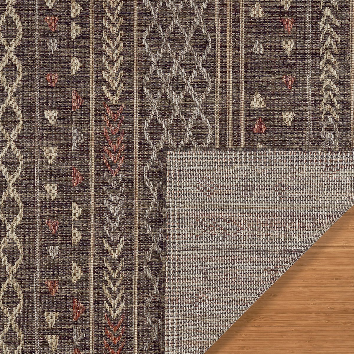 Airen Indoor/Outdoor Rug Collection, Lenore, Rug Size: 5 ft. 3 in. by 7 ft. - Image 5