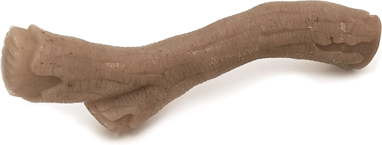 Nylabone Gourmet Style Stick Strong Chew Toy for Dogs, Peanut Butter Flavor, Medium - Up to 35 lbs, 1 Count - Retail $7 - Image 3