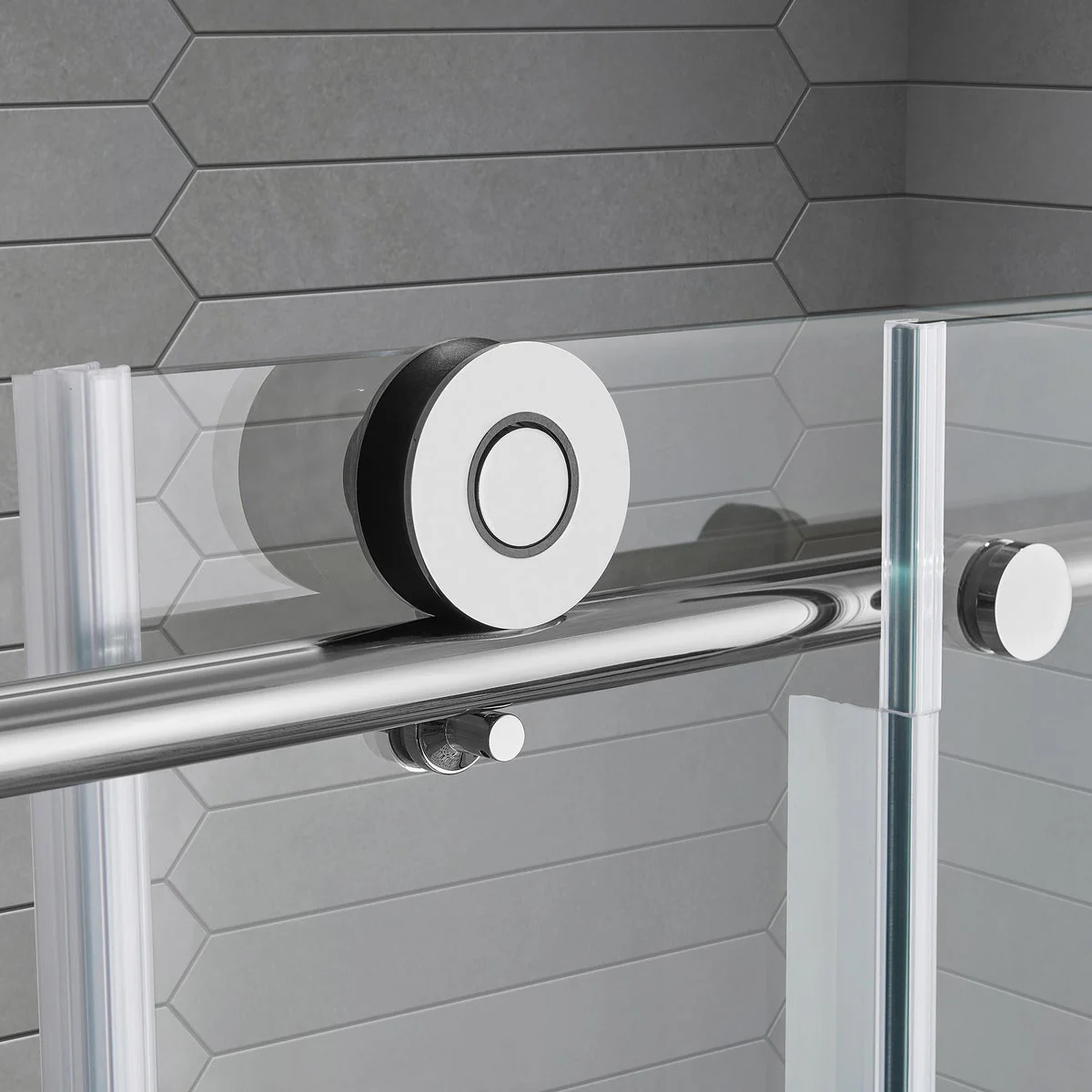 NEW - OVE Decors Renfrew Frameless Soft-close Sliding Shower Door - Image 15