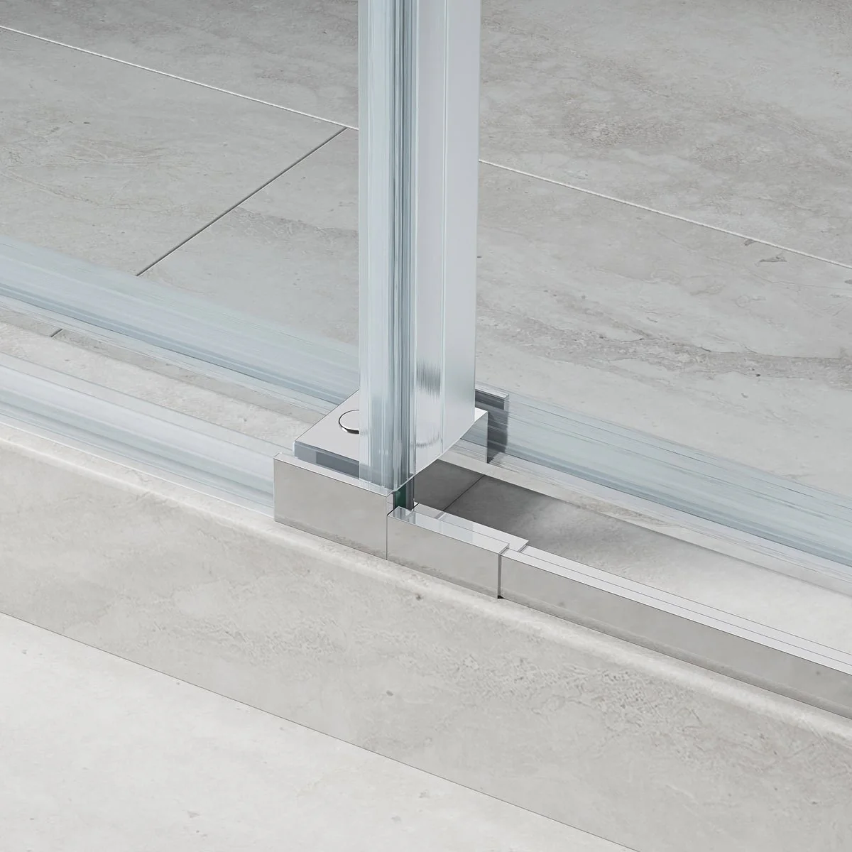 NEW - OVE Decors Renfrew Frameless Soft-close Sliding Shower Door - Image 16
